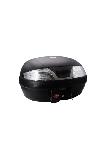 KAPPA КОФР ЦЕНТРАЛЬНЫЙ 46L MONOLOCK С БЕЛЫМИ ОТРАЖАТЕЛЯМИ ( С ПЛОЩАДКОЙ ПОД КОФР )