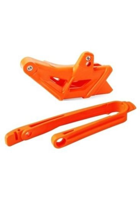 POLISPORT ЛОВУШКА И СЛАЙДЕР ЦЕПИ (КОМПЛЕКТ) KTM EXC/EXC-F '12-'16 ЦВЕТ ОРАНЖЕВЫЙ