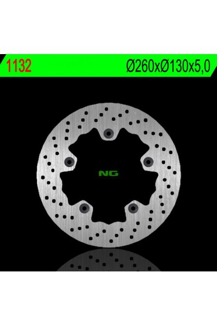 NG ТОРМОЗНОЙ ДИСК ПЕРЕДНИЙ TGB 125/250/300 08-18 (260X130X5,0MM) (5X10,5MM)