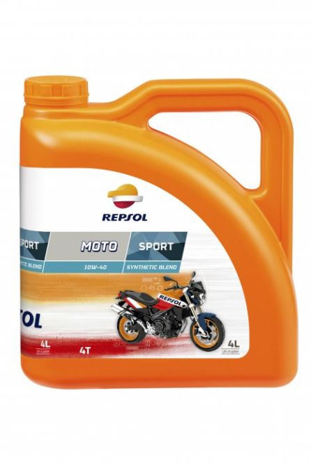 REPSOL МОТОРНОЕ МАСЛО 4T MOTO SPORT 10W40 4L MA2 PÓŁSYNTETYCZNY (5)