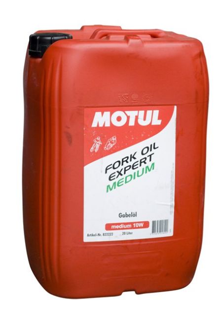 MOTUL FORK OIL MEDIUM 'EXPERT' 10W 20L МАСЛО ДЛЯ ВИЛОК