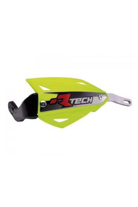 RACETECH OSŁONY RĄK (HANDBARY) VERTIGO MOTARD/ RALLY ALU ЦВЕТ ЖЕЛТЫЙ FLUO (BEZ MOCOWAŃ) - PATRZ KITMOUNT003 LUB KITMOUNT005
