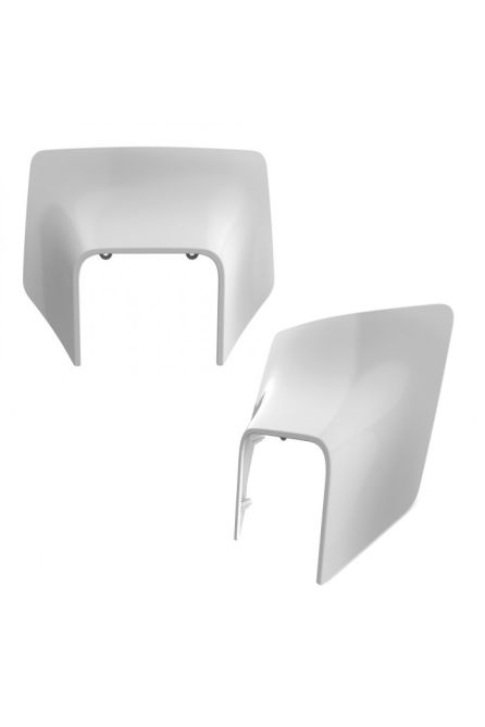 POLISPORT OSŁONA LAMPY ПЕРЕДНЯЯ HUSQVARNA TE/FE `17-19 ЦВЕТ БЕЛЫЙ (WZÓR OEM)