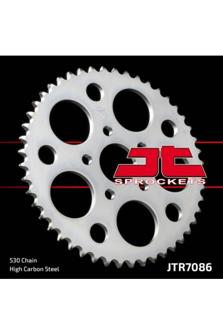 JT ЗВЕЗДА ЗАДНЯЯ HARLEY DAVIDSON XLH 883/1200 Sportster (86-92) (ЦЕПЬ 530)