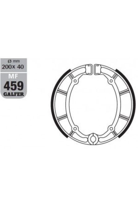 GALFER ТОРМОЗНЫЕ КОЛОДКИ SH515