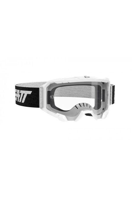LEATT (2020) ОЧКИ VELOCITY 4.5 GOGGLE WHITE CLEAR ЦВЕТ БЕЛЫЙ/ЧЕРНЫЙ