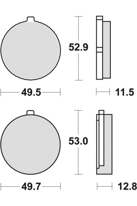 TRW LUCAS ТОРМОЗНЫЕ КОЛОДКИ KH38