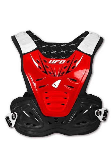 UFO ЗАЩИТА ПАНЦИРЬ  REACTOR 2 EVOLUTION JUNIOR BEZ RAMION ЦВЕТ КРАСНЫЙ/БЕЛЫЙ/ЧЕРНЫЙ