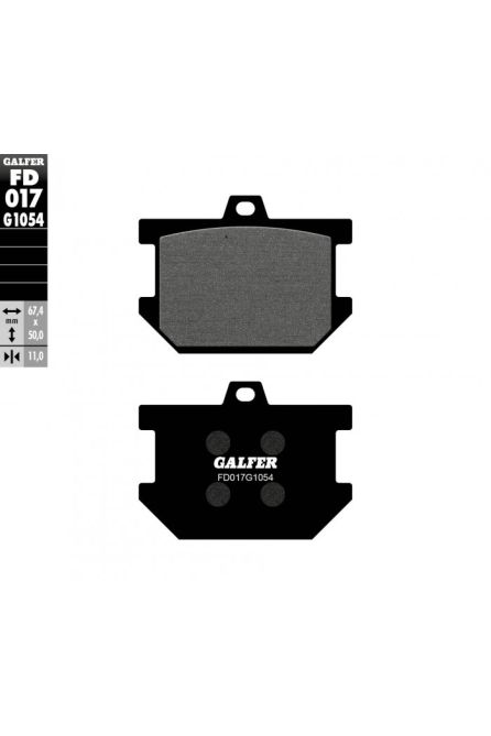 GALFER ТОРМОЗНЫЕ КОЛОДКИ KH34 YAMAHA XS/SR/XJ