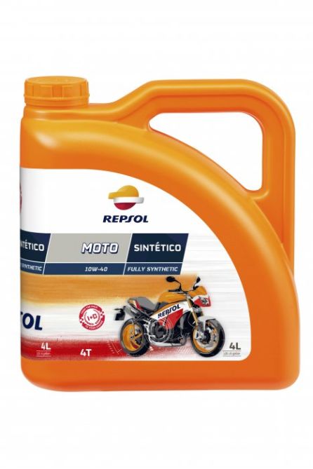 REPSOL МОТОРНОЕ МАСЛО 4T MOTO SINTETICO 10W40 4L MA2 SYNTETYCZNY (5)