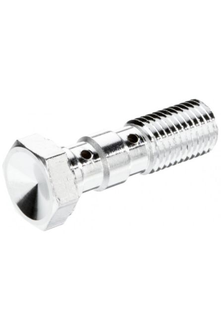 TRW LUCAS ГИДРАВЛИЧЕСКИЙ ВИНТ ДЛЯ ТОРМОЗНЫХ МАГИСТРАЛЕЙ M10X1,25 ДВОЙНОЙ ЦВЕТ СТАЛЬНОЙ (CHROM)