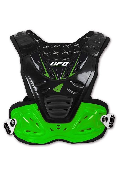 UFO ЗАЩИТА ПАНЦИРЬ  REACTOR 2 EVOLUTION JUNIOR BEZ RAMION ЦВЕТ ЗЕЛЕНЫЙ/ЧЕРНЫЙ