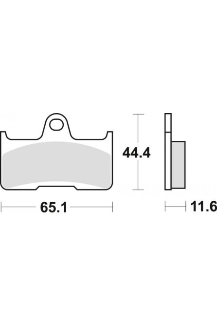 TRW LUCAS ТОРМОЗНЫЕ КОЛОДКИ KH344 OFFROAD - МЕТАЛЛИЧЕСКИЙ СОСТАВ