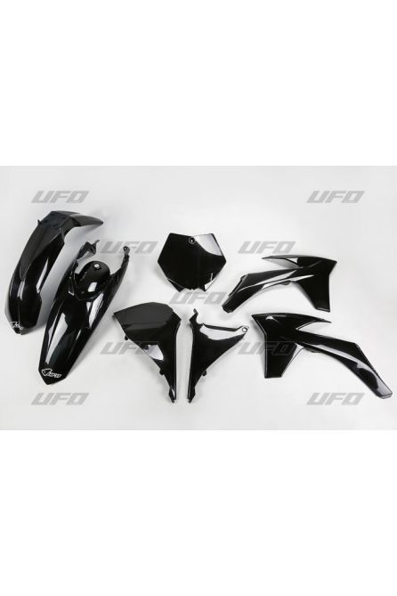 UFO КОМПЛЕКТ ПЛАСТИКА KTM SX/SXF '09 ЦВЕТ ЧЕРНЫЙ