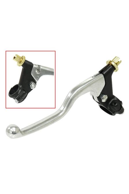 НАХМАНА РЫЧАГ СЦЕПЛЕНИЯ С КРОНШТЕЙНОМ KAWASAKI KX 65/85 '00-01, 125 '97-05, 250 '90-04, KXF 250 '04, SUZUKI RMZ 250 '04