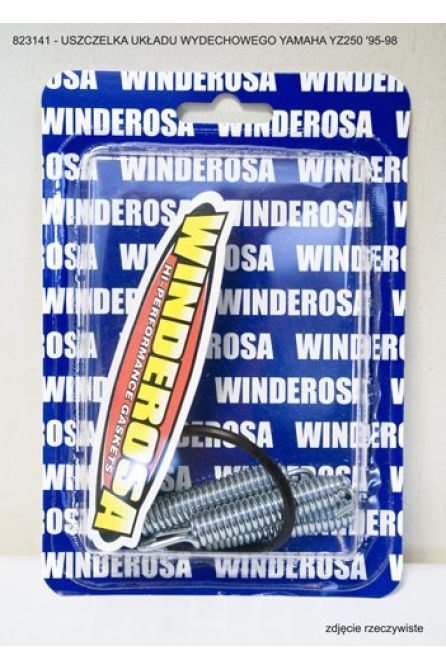 WINDEROSA SPRĘŻYNY DO MOCOWANIA ВЫХЛОПНАЯ СИСТЕМАU YAMAHA YZ250 '95-98 (KPL. С САЛЬНИКОМ)