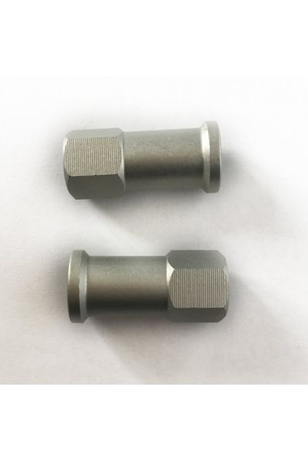 JR NAKRĘTKI TRZYMAKA OPONY (2 ШТ.)  ЦВЕТ СЕРЕБРИСТЫЙ