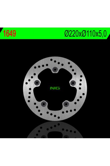 NG ТОРМОЗНОЙ ДИСК ЗАДНИЙ SUZUKI GSXR 1000 17-18 (220X110X5,0MM) (5X10,5MM)