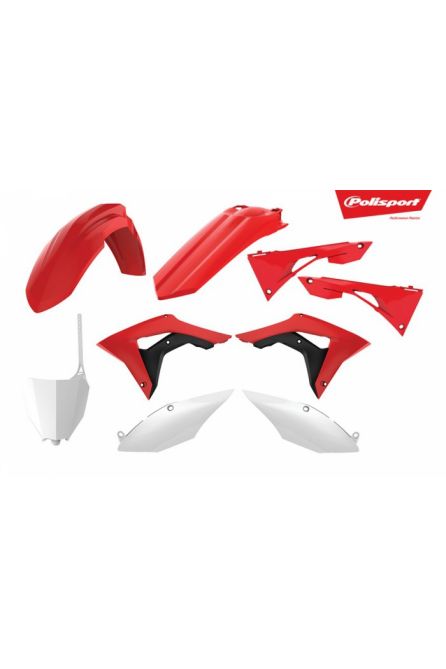POLISPORT КОМПЛЕКТ ПЛАСТИКА HONDA CRF250/450 '17-'18 ЦВЕТ OEM