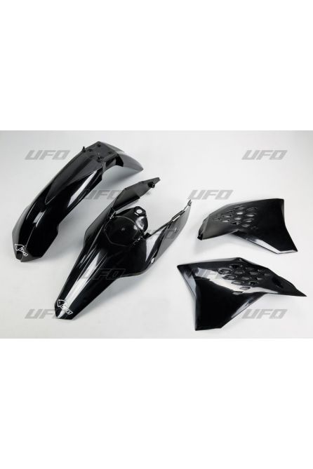 UFO КОМПЛЕКТ ПЛАСТИКА KTM EXC '11 ЦВЕТ ЧЕРНЫЙ