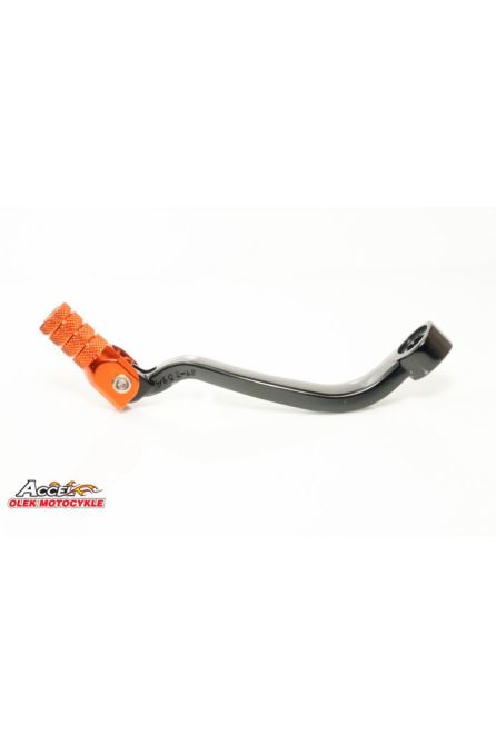 ACCEL DŹWIGNIA ZMIANY ПЕРЕДАЧ KTM SXF250/350 '16-'19, EXCF 250/350 '17-'19, HUSQVARNA АЛЮМИНИЕВАЯ ЦВЕТ ЧЕРНЫЙ, KOŃC. POMARAŃCZ. (79234031000)